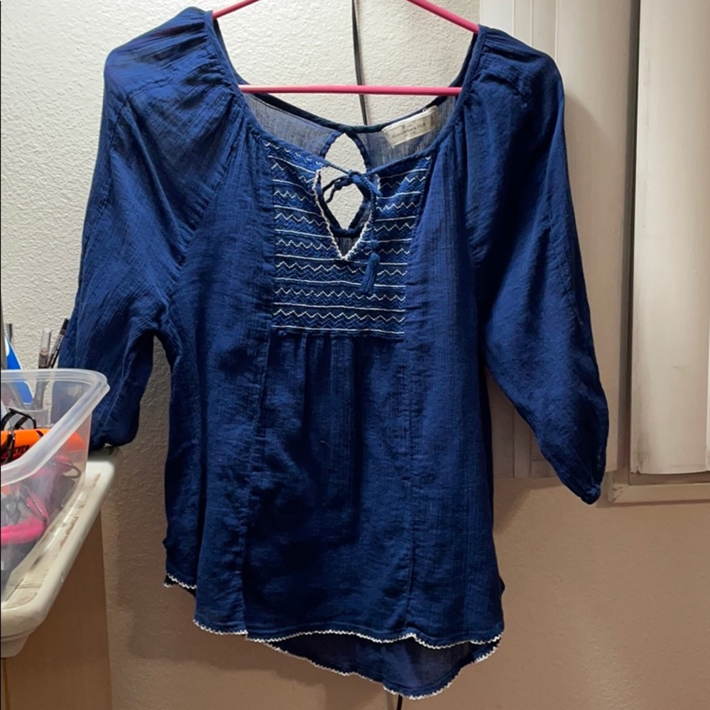Abercrombie long sleeve blouse